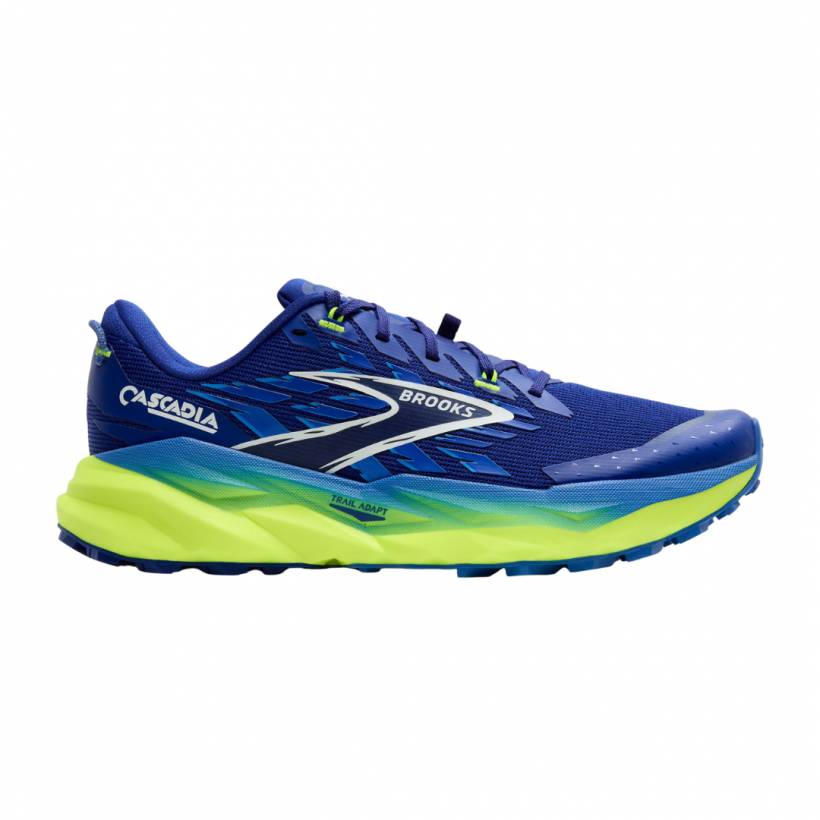 Buty Brooks Cascadia 19 Niebiesko-Żółte AW25