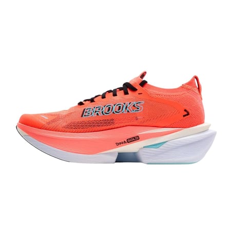 Zapatillas Brooks Hyperion Max 3 Naranja Blanco AW25