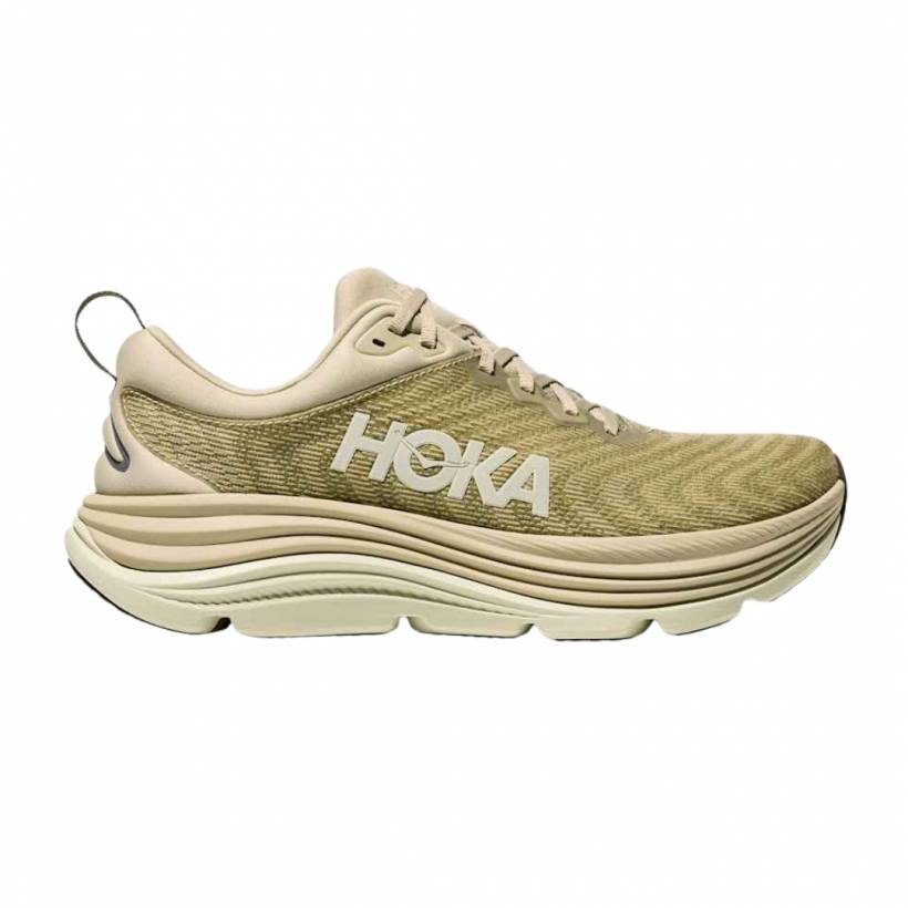 Tênis Hoka Gaviota 5 Marrom Bege AW25