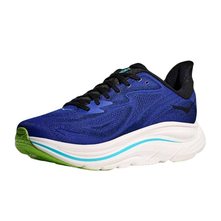 Hoka Clifton 10 Schuhe Blau Weiß AW25