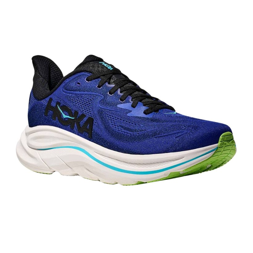 Hoka Clifton 10 Schuhe Blau Weiß AW25