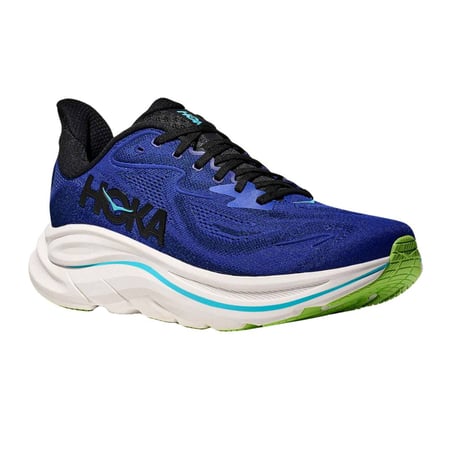 Hoka Clifton 10 Schuhe Blau Weiß AW25