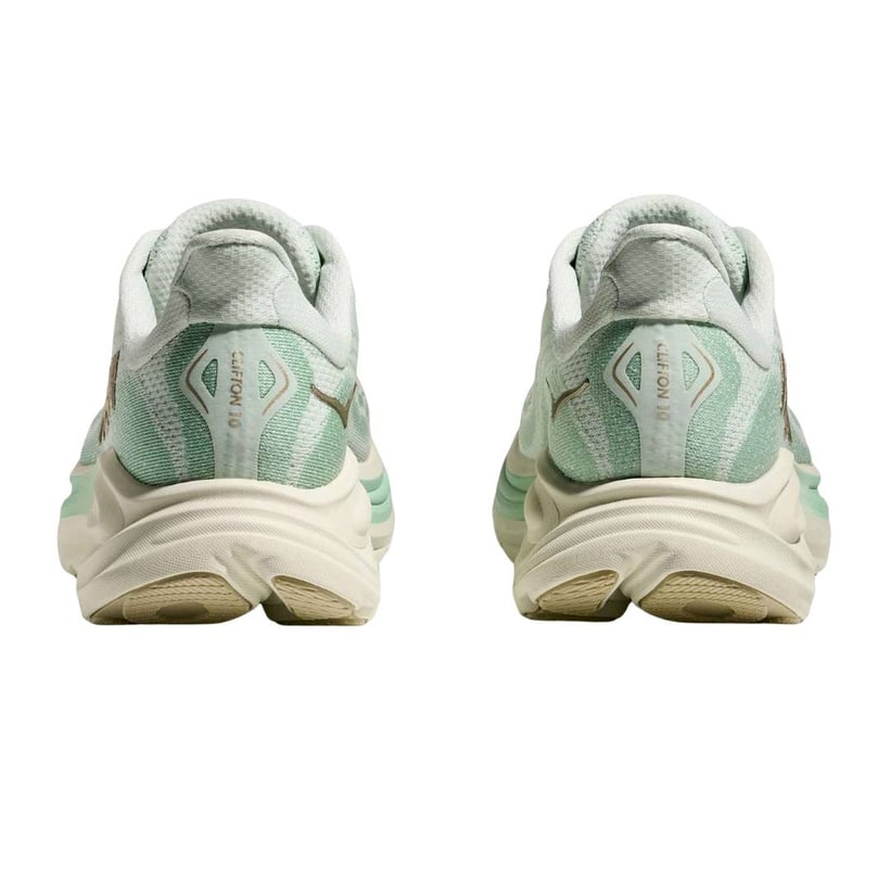 Chaussures Hoka Clifton 10 Bleu Blanc AW25 Femme