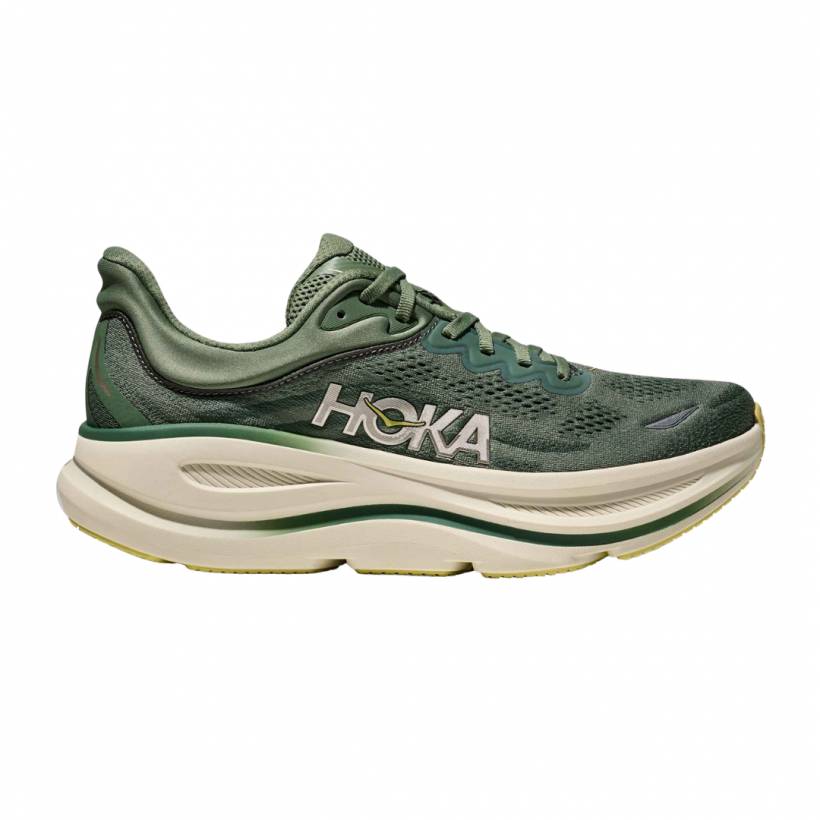 Hoka Bondi 9 Groene AW25 Sneakers