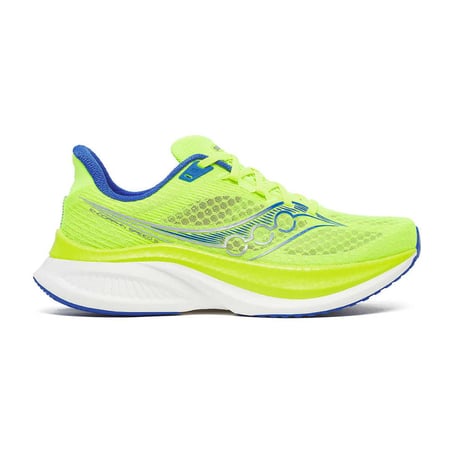 Chaussures Saucony Endorphin Speed 5 Jaune Bleu AW25