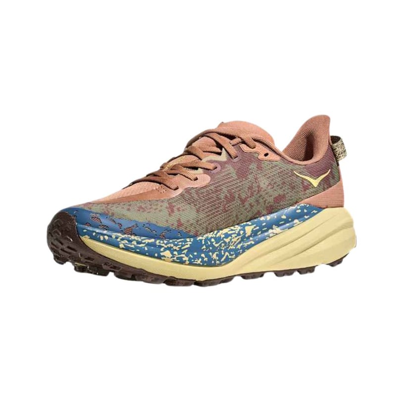 Tênis Hoka Speedgoat 6 Marrom Azul AW25