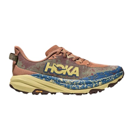 Hoka Speedgoat 6 Schuhe Braun Blau AW25