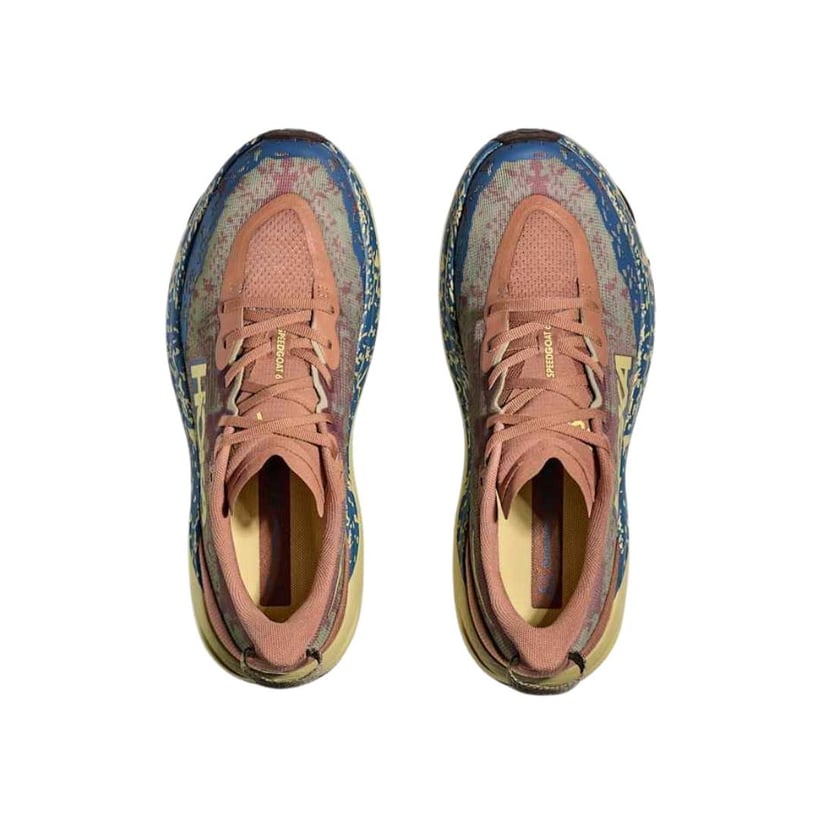 Chaussures Hoka Speedgoat 6 Marron Bleu AW25