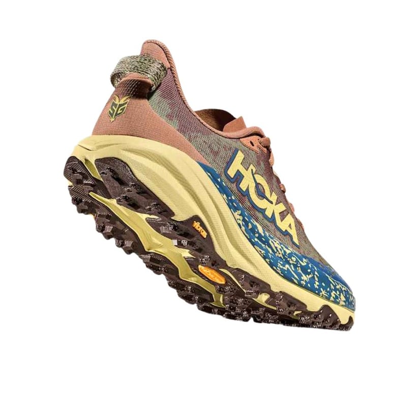 Tênis Hoka Speedgoat 6 Marrom Azul AW25