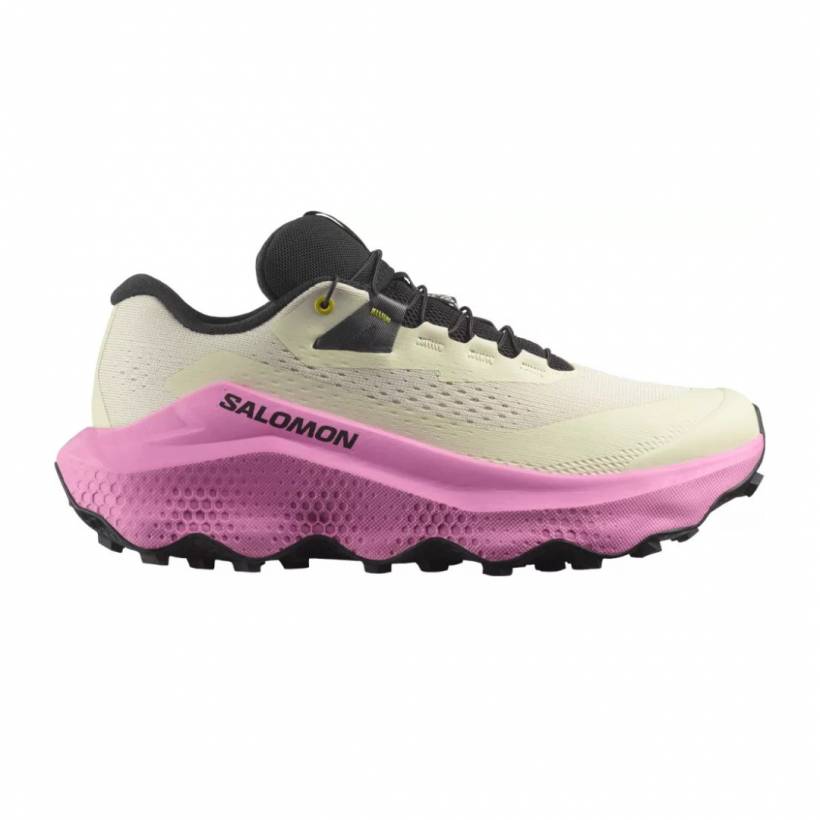 Tênis Salomon Ultra Glide 3 Bege Rosa AW25 Feminino
