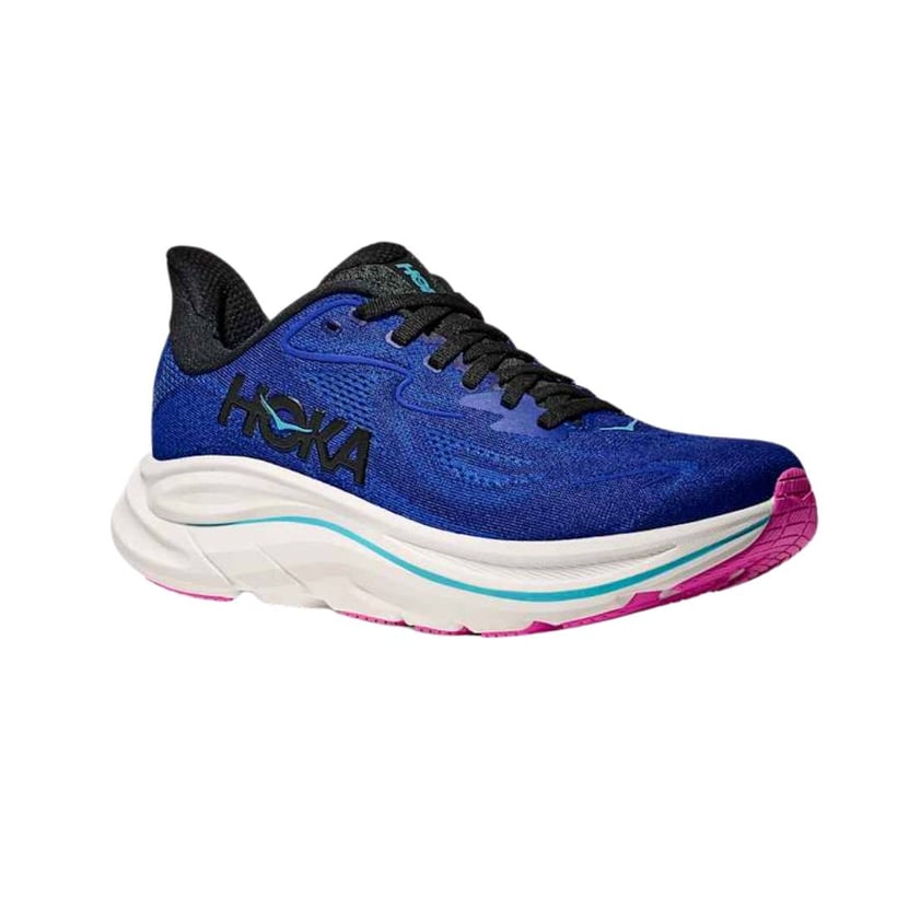 Hoka Clifton 10 Blauw Roze AW25 Dames Sneakers