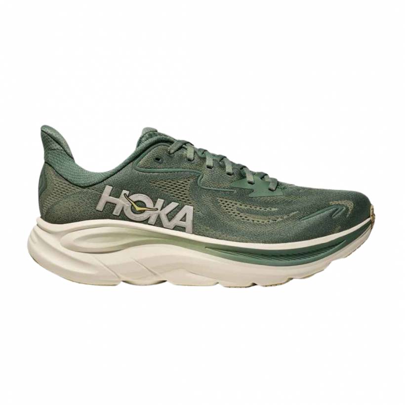 Hoka Clifton 10 Shoes Green White AW25