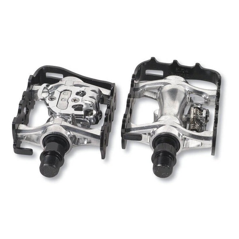 Pedales VP Components VP-X82 Mixto Plata y Negro