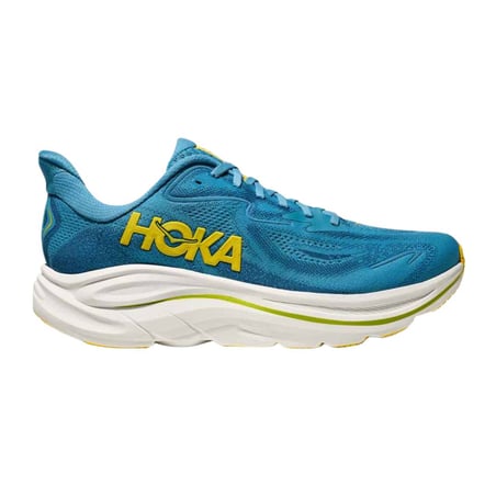 Hoka Clifton 10 Schuhe Blau Gelb AW25