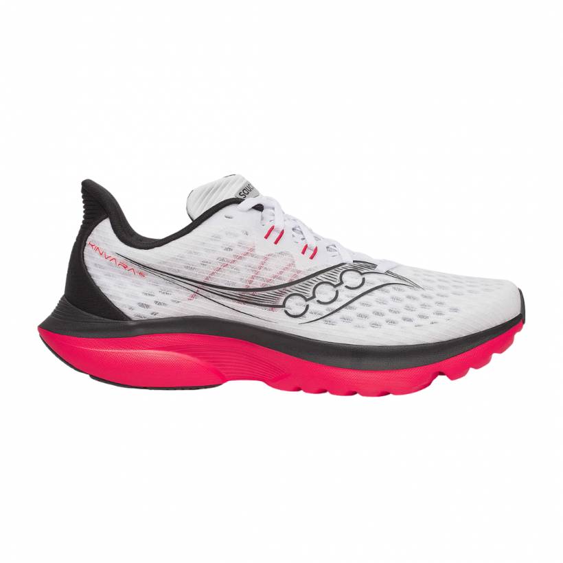 Scarpe Saucony Kinvara 16 Bianco Rosso AW25