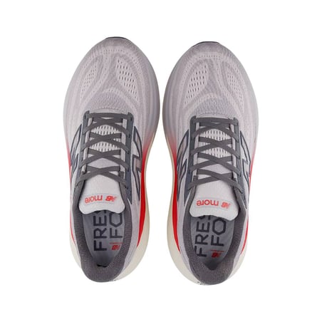 New Balance Fresh Foam X More v6 Gray Red AW25 Shoes