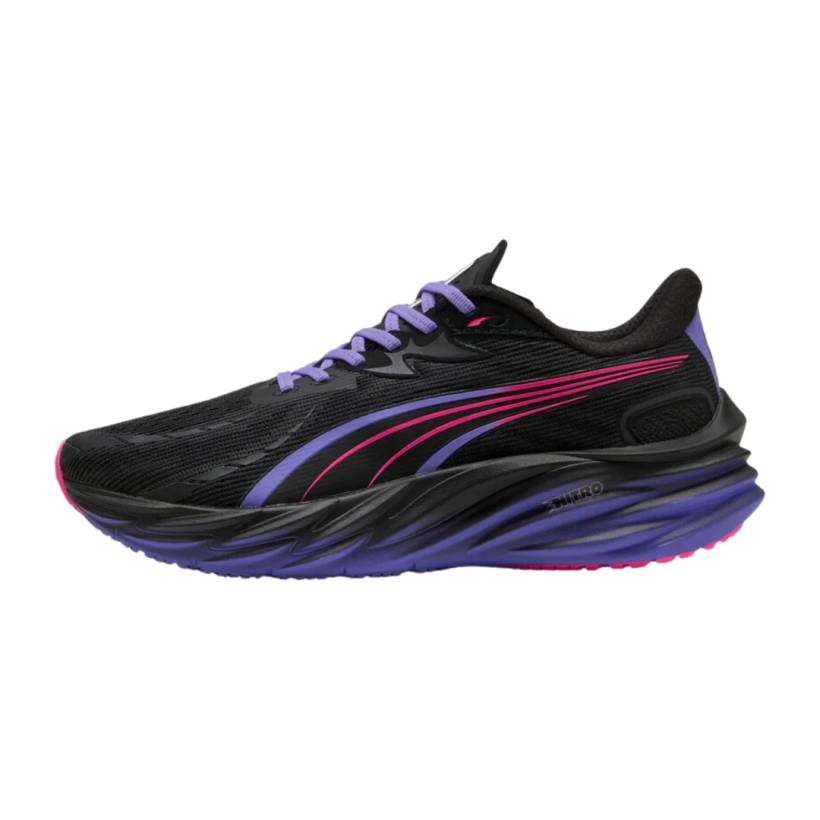 Tênis Puma Velocity NITRO 4 Digitokyo Preto Roxo AW25