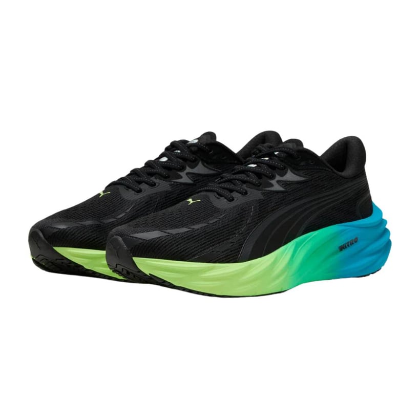 Puma Velocity NITRO 4 Black Blue AW25 Shoes