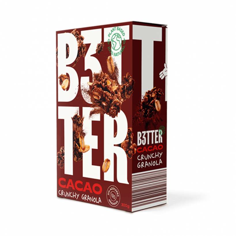 B3TTER Knapperige Chocolade Granola 300g