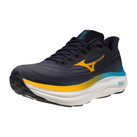 Mizuno Wave Sky 9 Black Yellow AW25 Sneakers