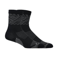 Meias Asics Performance Run Crew Lite Show Preto Unissex