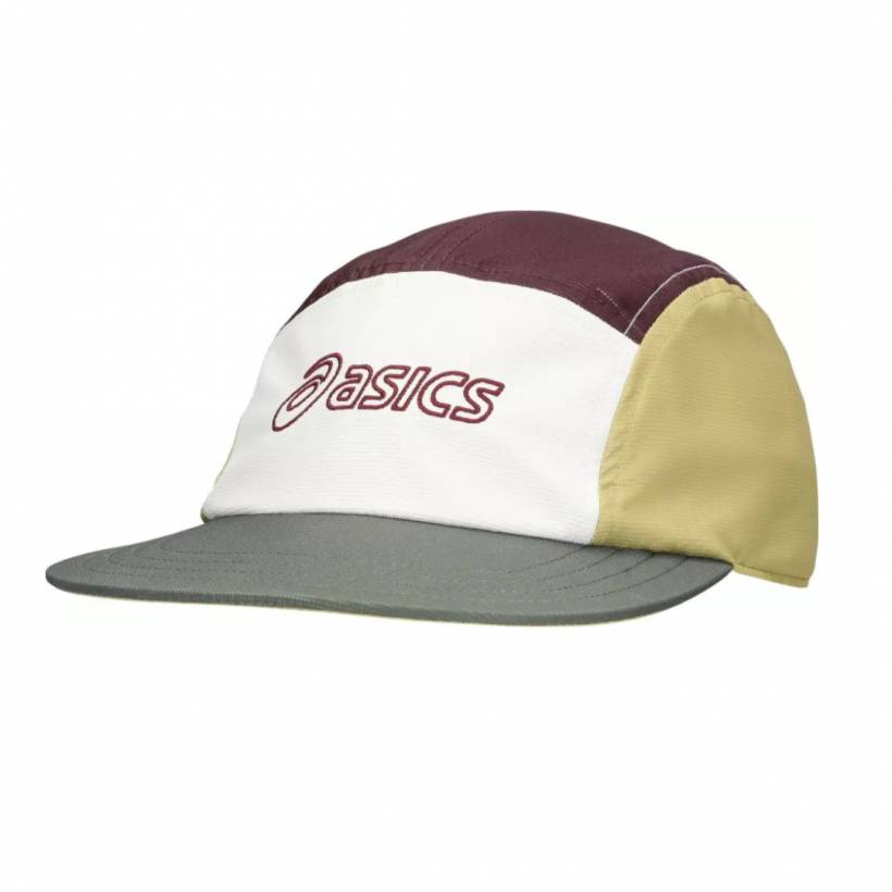 Czapka Asics Panel 5 Żółto-Brązowa Unisex