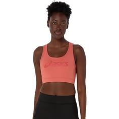 Biustonosz Asics Logo Padless różowy damski