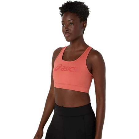 Reggiseno Asics Logo Padless Rosa Donna