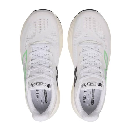 New Balance Fresh Foam X 1080 V14 White Green AW25 Shoes