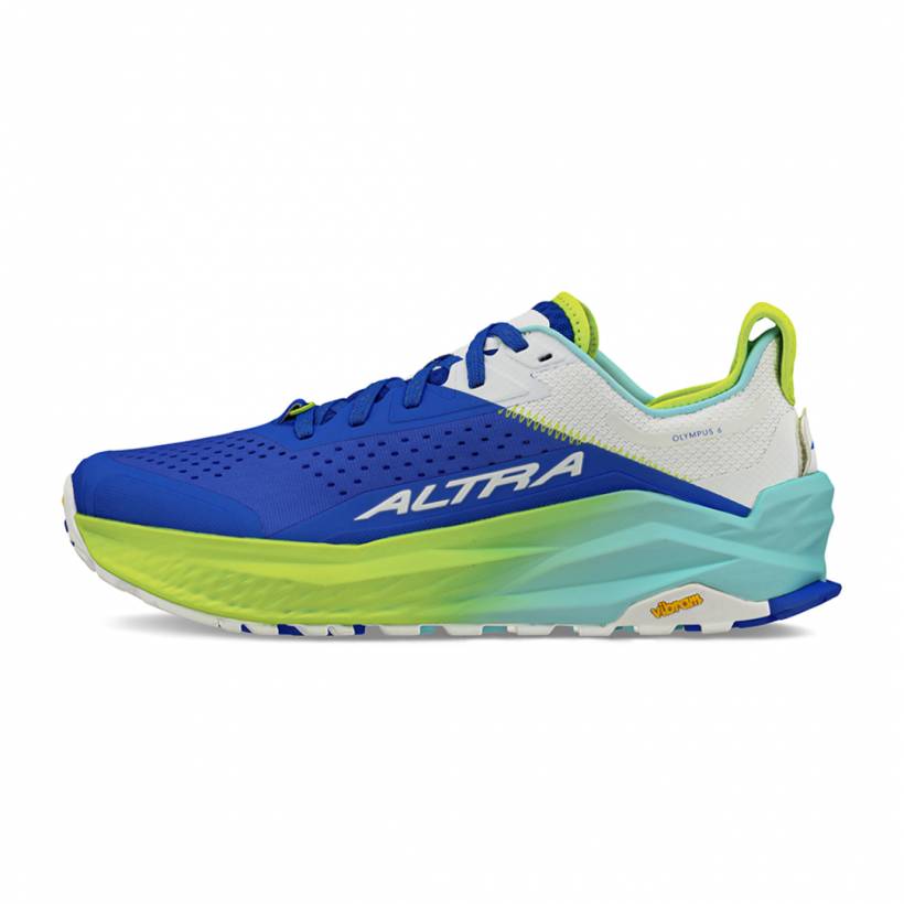 Chaussures Altra Olympus 6 Bleu Vert AW25