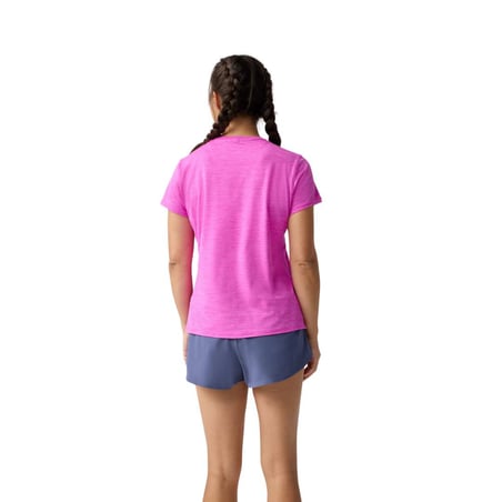 Brooks Luxe Kurzarmshirt Rosa Damen