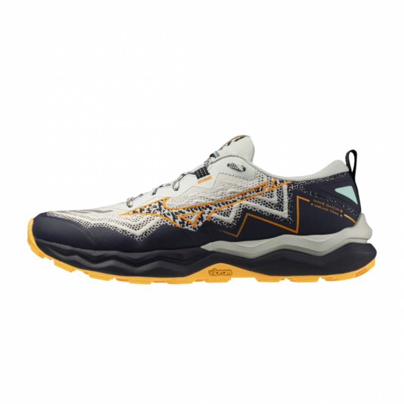 Tênis Mizuno Wave Daichi 9 Bege Preto AW25