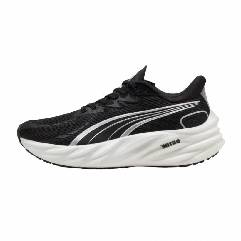 Puma Velocity NITRO 4 Schwarz Weiß AW25 Damen-Sneakers
