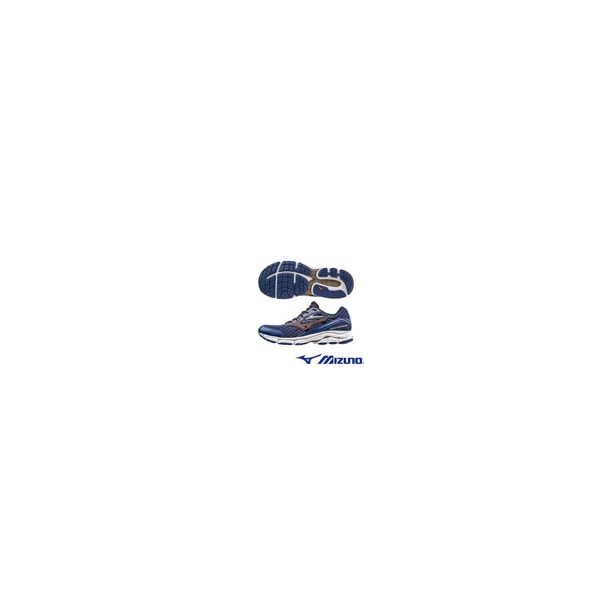 Mizuno Wave Inspire 12 AW16 Blau Schwarz