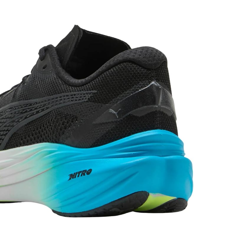 Tênis Puma Deviate Nitro 3 Preto Azul AW25