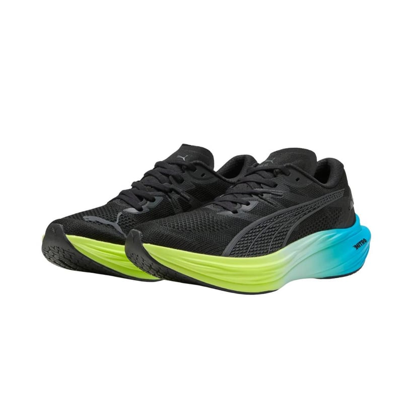 Puma Deviate Nitro 3 Shoes Black Blue AW25