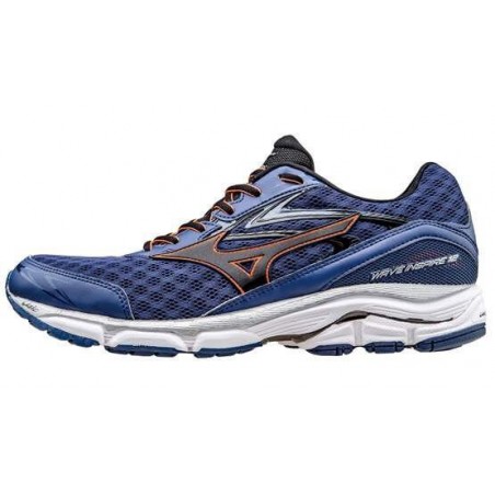 Mizuno Wave Inspire 12 AW16 Blau Schwarz