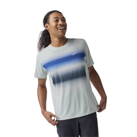 Brooks Atmosphere 3.0 Kurzarmshirt Blau Grau