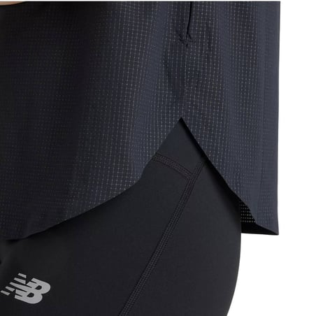 T-shirt New Balance Race Day Ultra Light Noir Femme