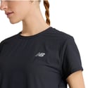 Camiseta New Balance Race Day Ultra Light Negro Mujer