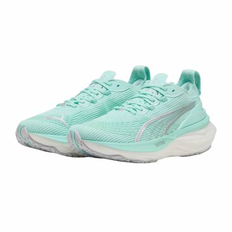 Puma ForeverRun NITRO 2 Groen Wit AW25 Dames Sneakers