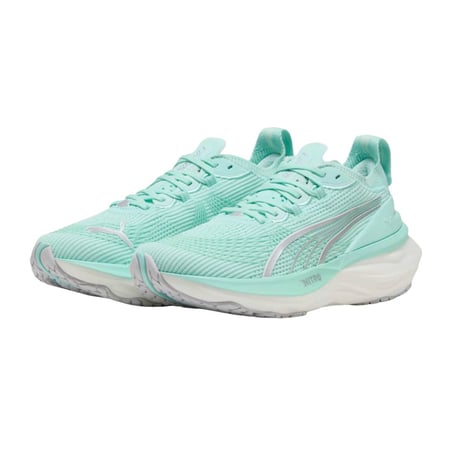 Zapatillas Puma ForeverRun NITRO 2 Verde Blanco AW25 Mujer