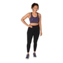 Asics Logo Padless Sportbeha Paars Dames