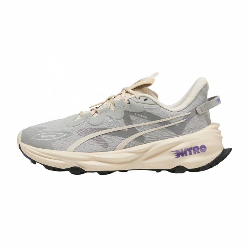 Puma Fast-Trac NITRO 3 GTX Grau Beige AW25 Damen Schuhe