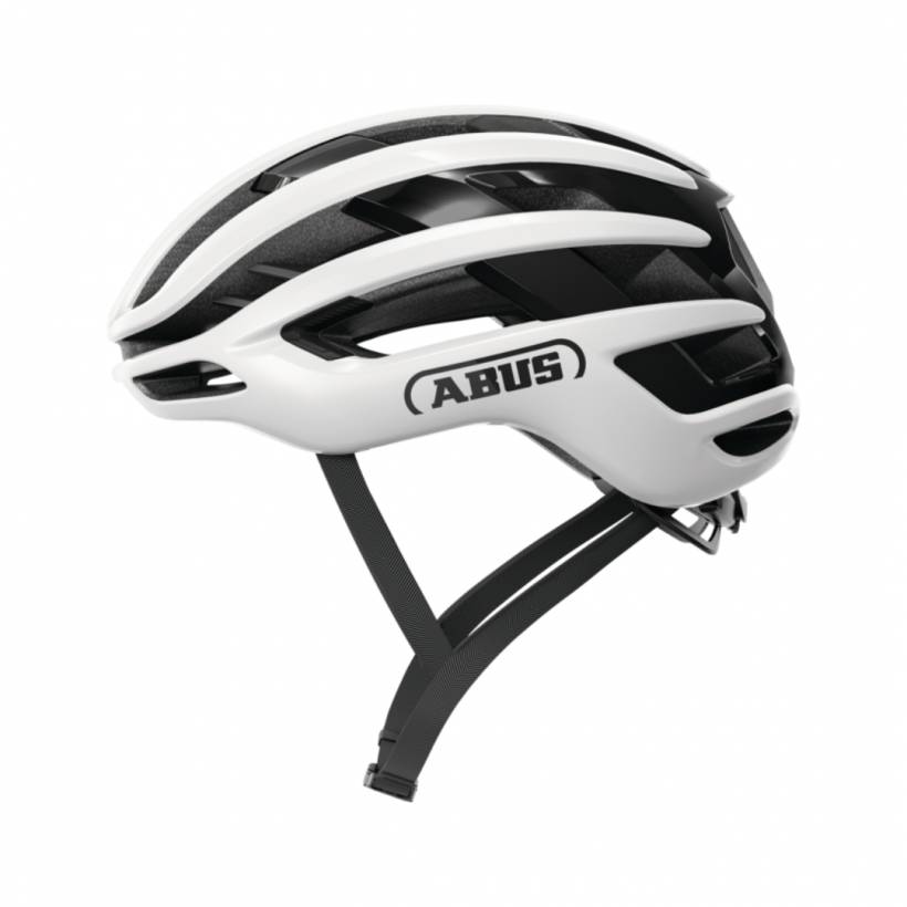 Capacete Abus Airbreaker 2.0 Branco Preto
