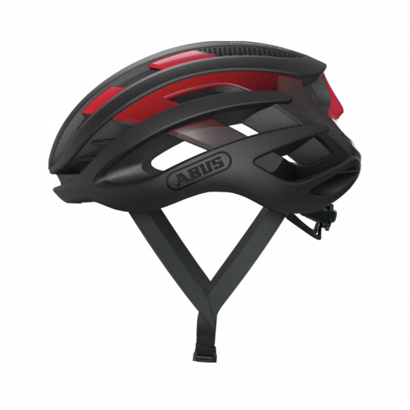 Kask Abus AirBreaker Czarny Czerwony