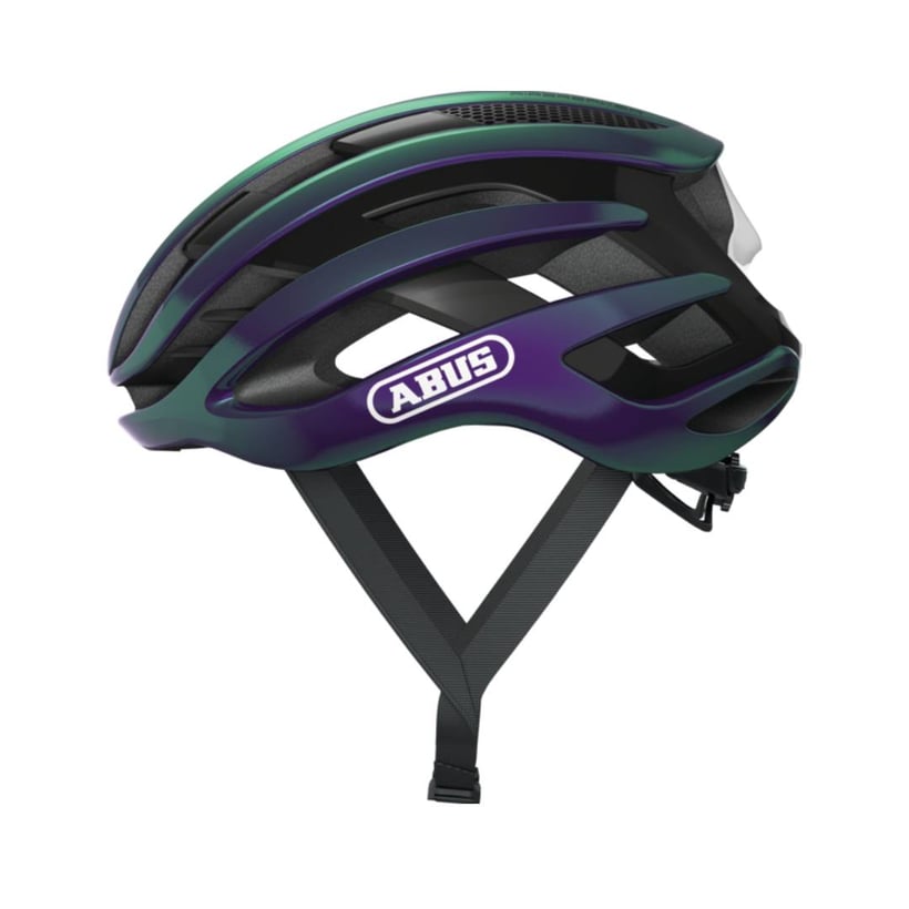 Capacete Abus AirBreaker Flipflop Preto Roxo