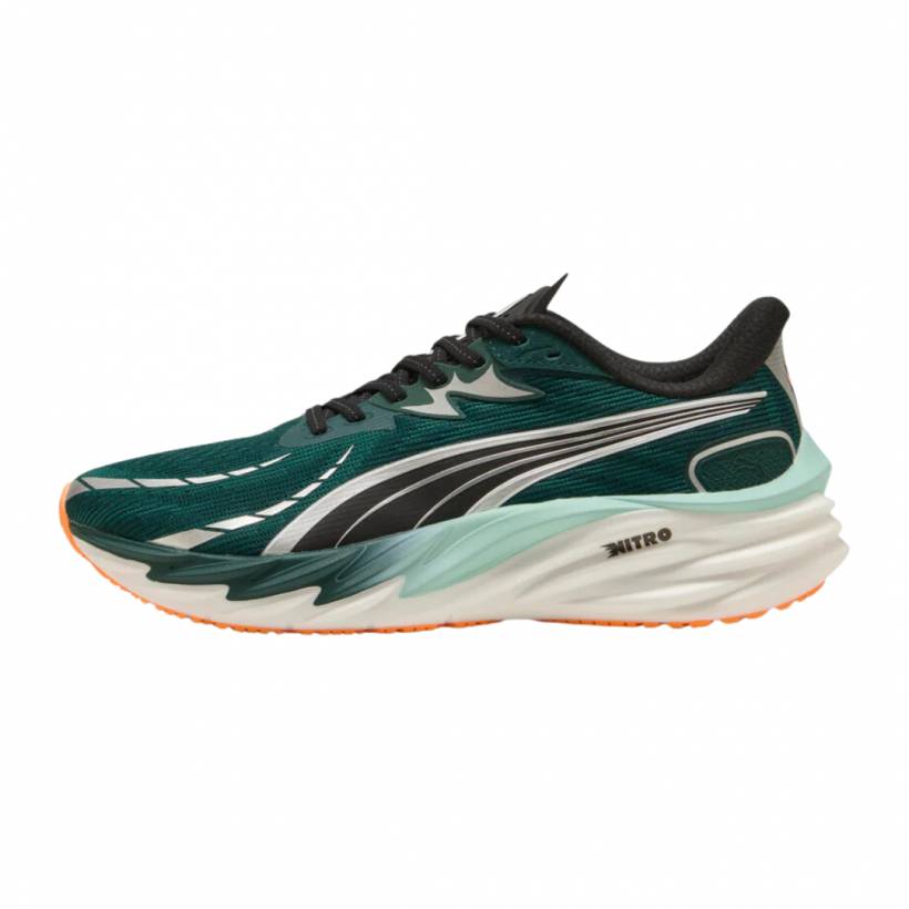 Buty Puma Velocity NITRO 4 Zielono-Czarne AW25