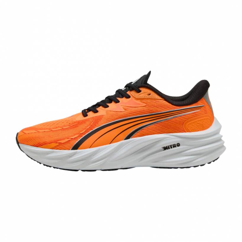 Buty Puma Velocity NITRO 4 Pomarańczowo-Czarne AW25