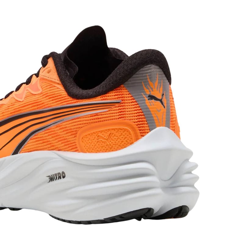 Puma Velocity NITRO 4 Shoes Orange Black AW25